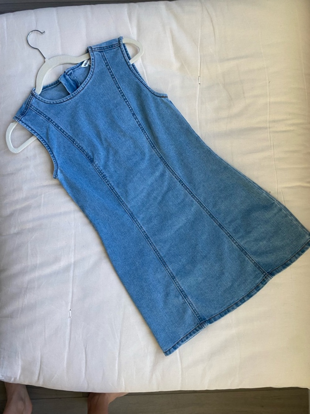 Vigoss Light Blue Denim mini dress
